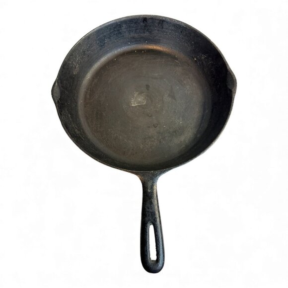 Vintage Cast Iron Skillet 12" Made In Taiwan Heavy Duty Frying Pan For Cooking & - Picture 1 of 6